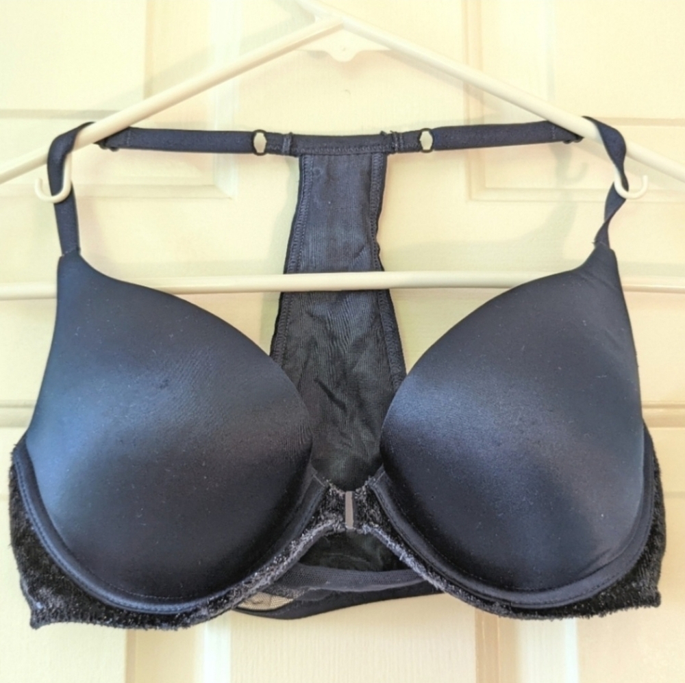 Victoria's Secret Midnight Black T-Back Bra